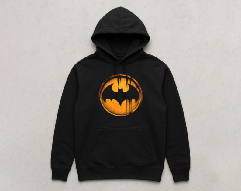 Yellow Bat Hoodie
