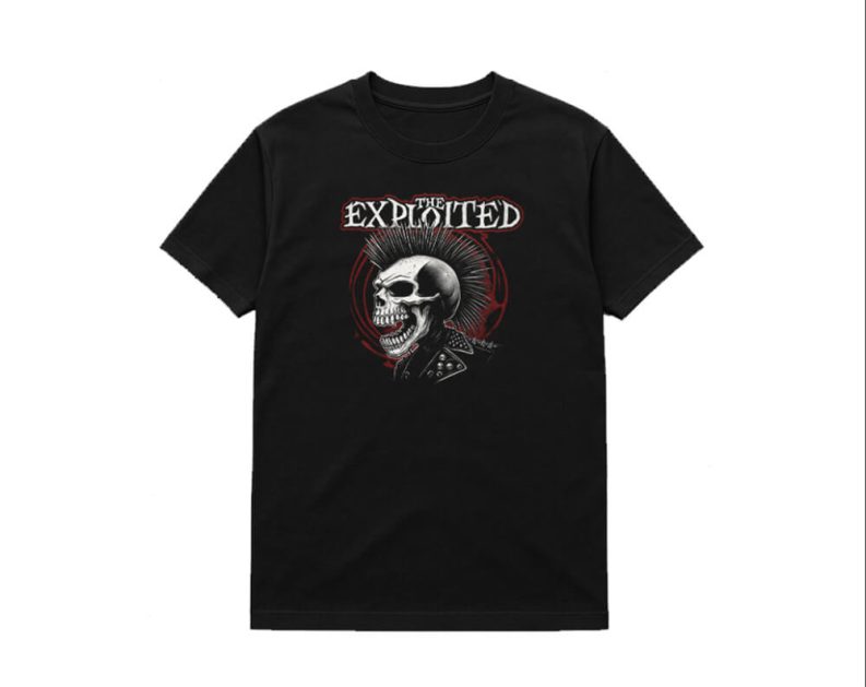 Angry Punk Head Tshirt