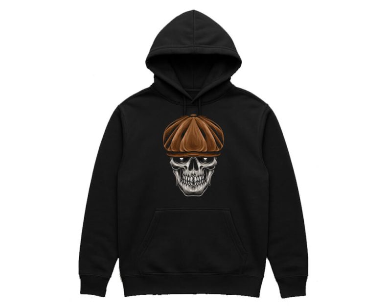 Beret Skull Hoodie