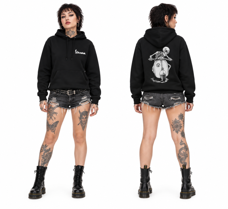 Crazy Moto Hoodie