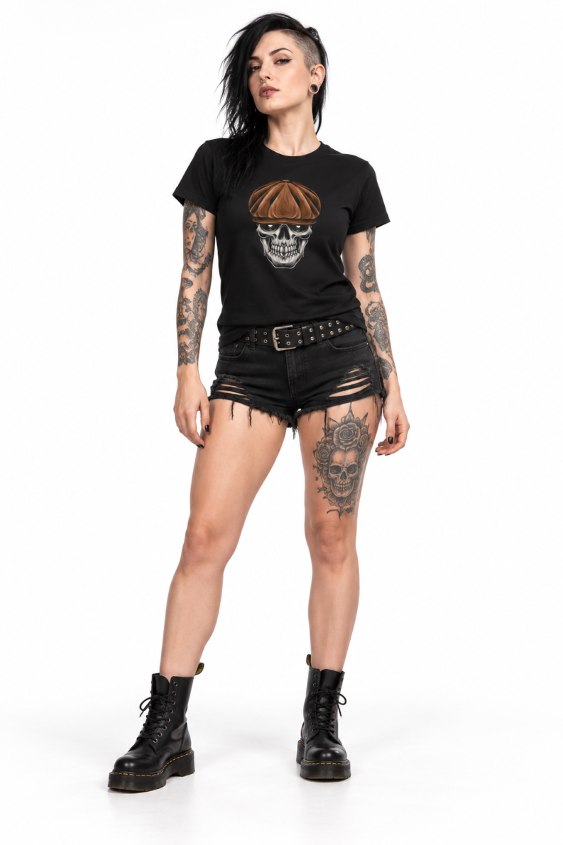 Beret Skull Tshirt