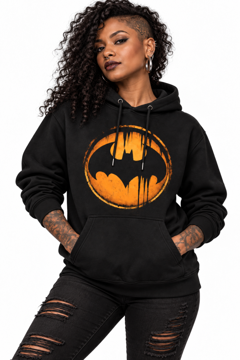 Yellow Bat Hoodie